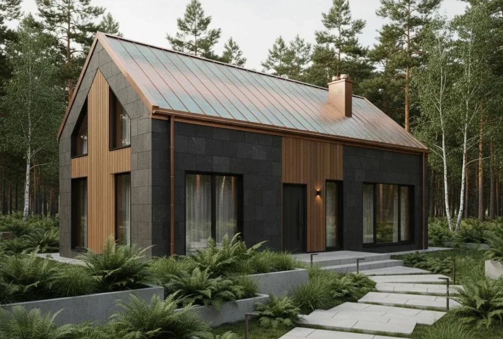 Проект Одноэтажный дом 15 на 13, 93 м2