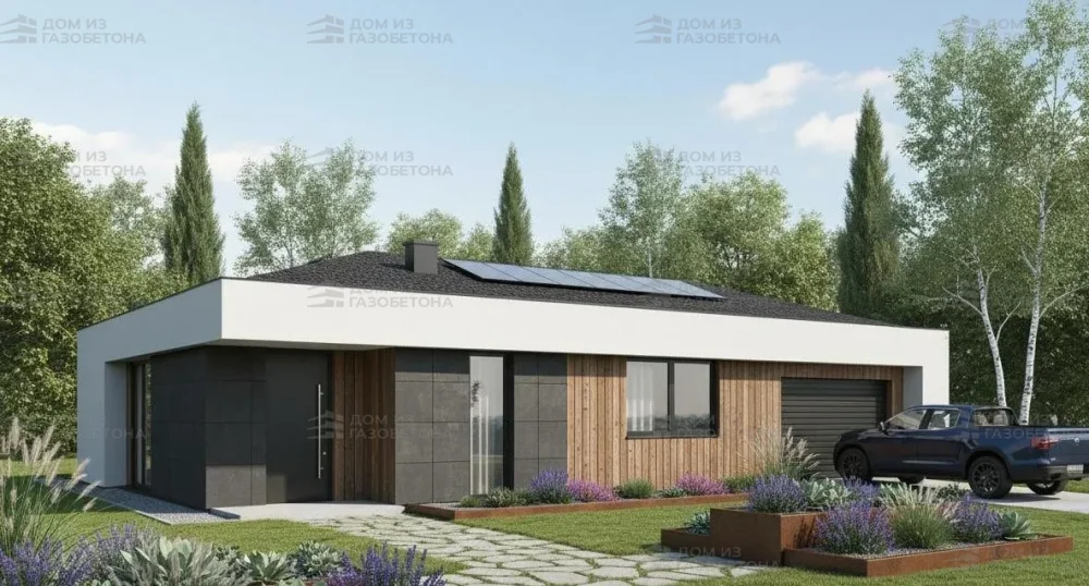 Проект Двухэтажный дом 22 на 18, 311 м2