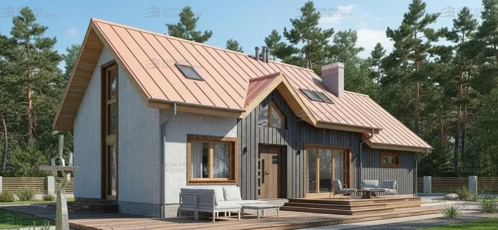 Проект Двухэтажный дом 9 на 18, 152 м2