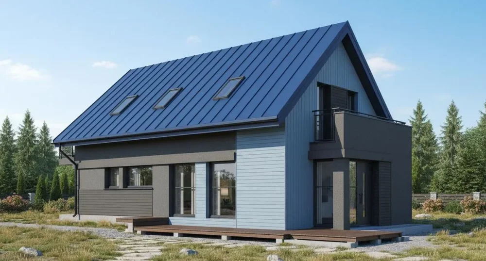 Проект Двухэтажный дом 6 на 17, 139 м2